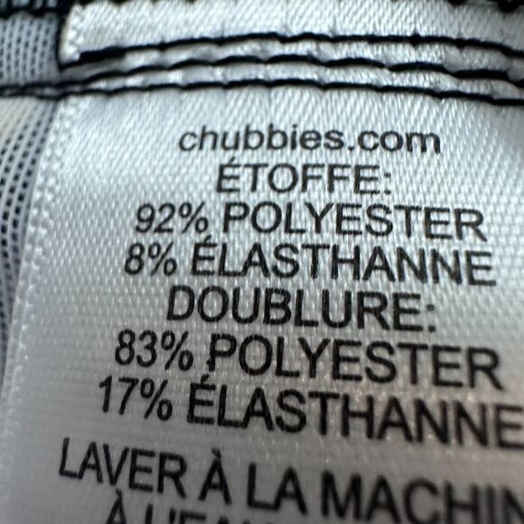 Chubbies Swim Trunks Shorts Youth XL Multi Tropical Birds & Flowers Drawstring - Picture 6 of 9